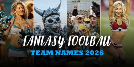 50 Fantasy Football Team Names for 2026 Fantasy Football Team Names